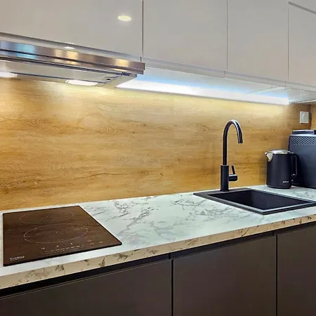 Apartment Holidayhomepl Sea & Forest B417 Z Sypialnia, Basen, Spa, Gym Gratis